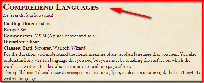 Comprehend Languages 5e