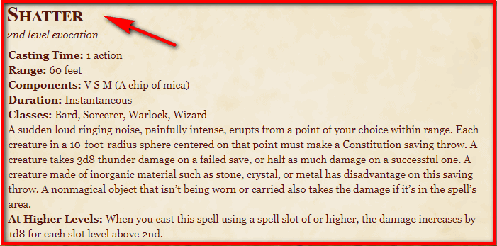 shillelagh spell 5e