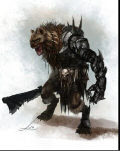 Gnoll Monster D&D 5E (5th Edition) - D&D 5e Character Sheets