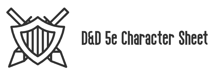 D&D 5e Character Sheets